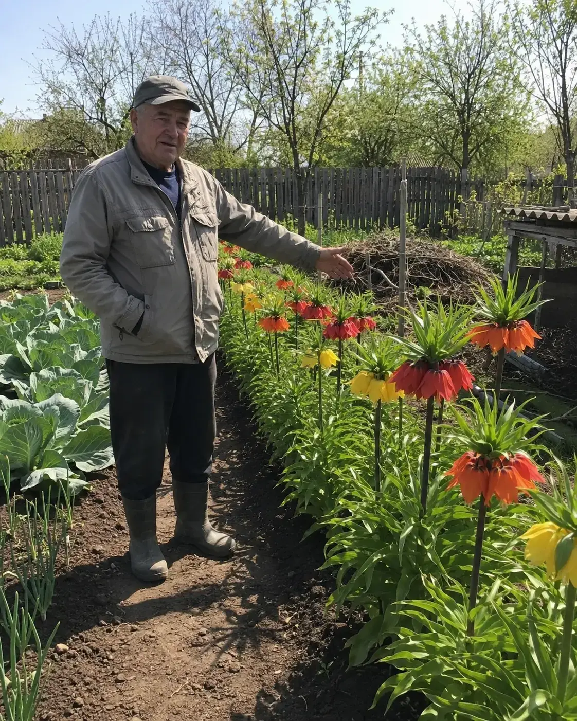 Рябчик відлякує гризунів